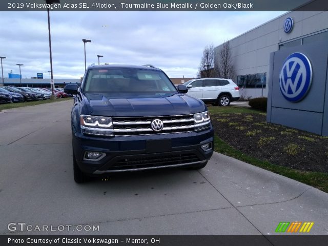 2019 Volkswagen Atlas SEL 4Motion in Tourmaline Blue Metallic