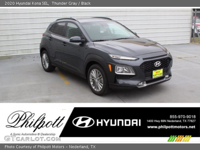 2020 Hyundai Kona SEL in Thunder Gray