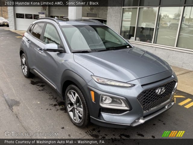 2020 Hyundai Kona Limited AWD in Sonic Silver