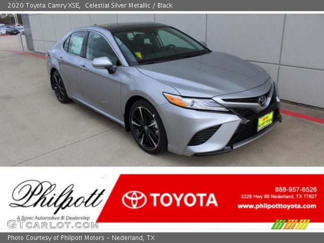 2020 Toyota Camry XSE in Celestial Silver Metallic