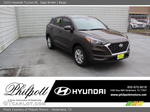 2020 Hyundai Tucson SE in Sage Brown