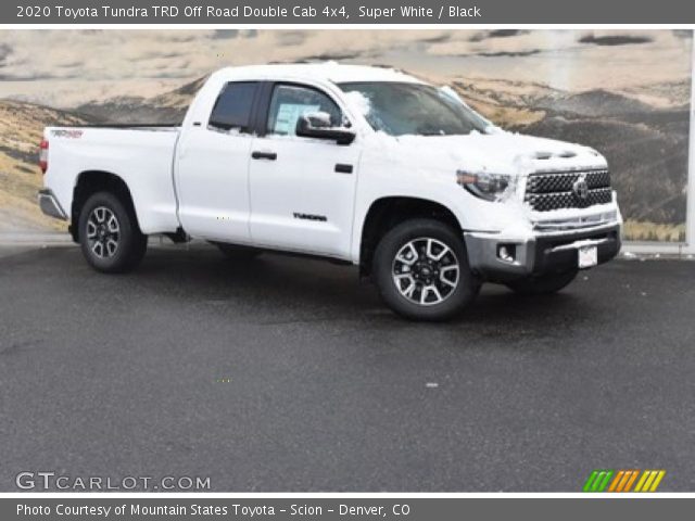 2020 Toyota Tundra TRD Off Road Double Cab 4x4 in Super White