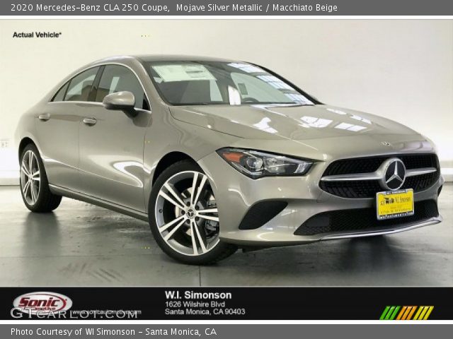 2020 Mercedes-Benz CLA 250 Coupe in Mojave Silver Metallic
