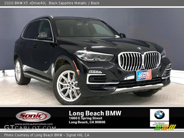 2020 BMW X5 xDrive40i in Black Sapphire Metallic