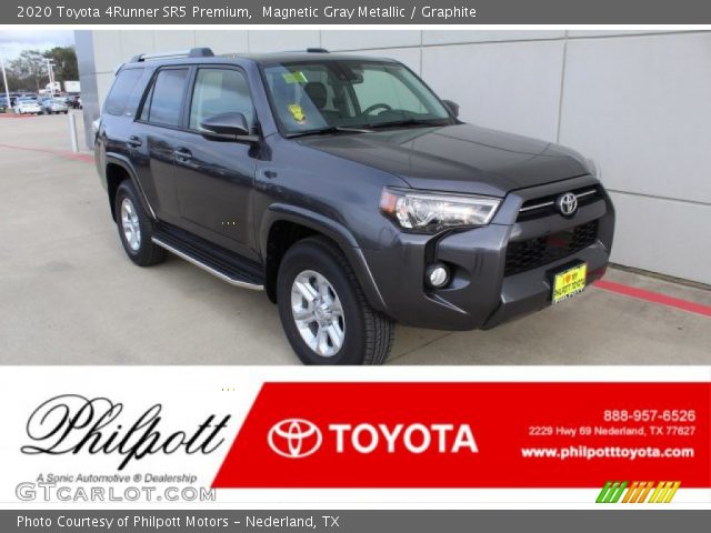 2020 Toyota 4Runner SR5 Premium in Magnetic Gray Metallic