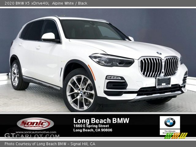 2020 BMW X5 xDrive40i in Alpine White