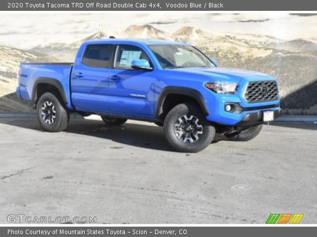 2020 Toyota Tacoma TRD Off Road Double Cab 4x4 in Voodoo Blue