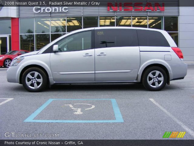 2008 Nissan Quest 3.5 in Radiant Silver Metallic