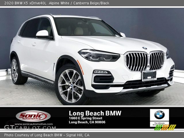 2020 BMW X5 xDrive40i in Alpine White