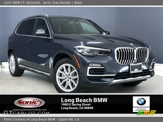 2020 BMW X5 sDrive40i in Arctic Grey Metallic