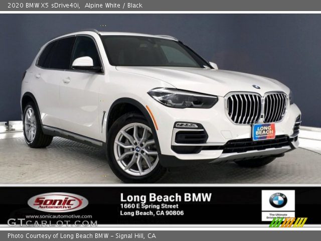 2020 BMW X5 sDrive40i in Alpine White