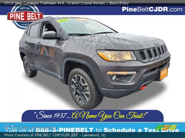 2019 Jeep Compass Trailhawk 4x4 in Granite Crystal Metallic