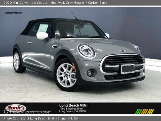 2020 Mini Convertible Cooper in Moonwalk Gray Metallic
