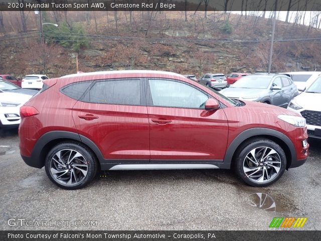 2020 Hyundai Tucson Sport AWD in Gemstone Red