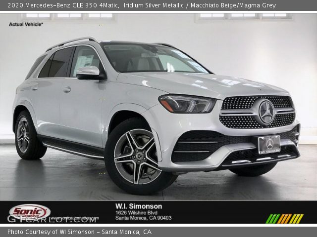 2020 Mercedes-Benz GLE 350 4Matic in Iridium Silver Metallic