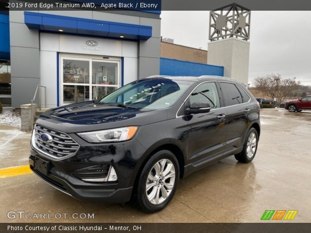 2019 Ford Edge Titanium AWD in Agate Black