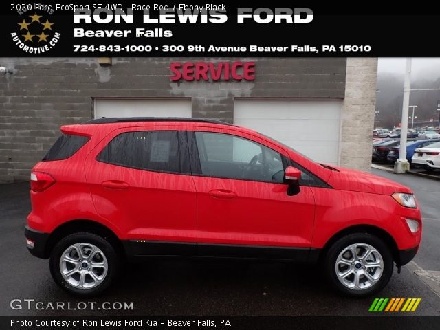 2020 Ford EcoSport SE 4WD in Race Red