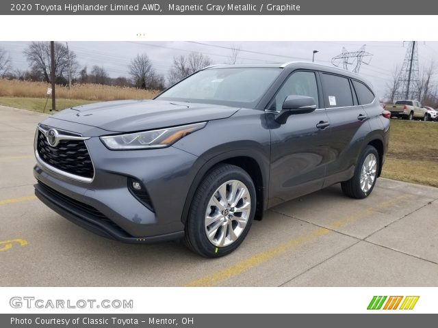 2020 Toyota Highlander Limited AWD in Magnetic Gray Metallic