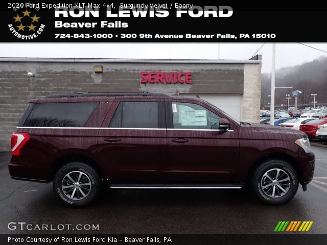 2020 Ford Expedition XLT Max 4x4 in Burgundy Velvet