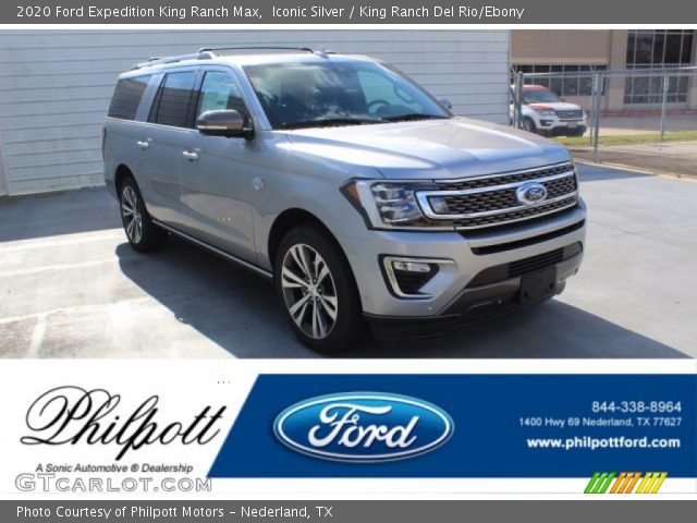 2020 Ford Expedition King Ranch Max in Iconic Silver
