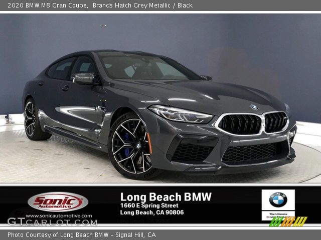 2020 BMW M8 Gran Coupe in Brands Hatch Grey Metallic