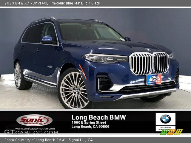 2020 BMW X7 xDrive40i in Phytonic Blue Metallic