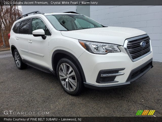 2020 Subaru Ascent Premium in Crystal White Pearl