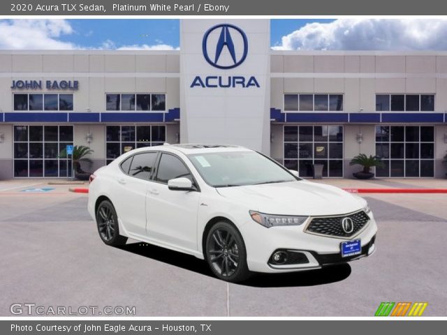 2020 Acura TLX Sedan in Platinum White Pearl