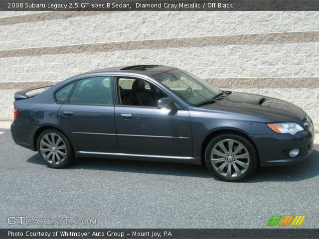 2008 Subaru Legacy 2.5 GT spec.B Sedan in Diamond Gray Metallic