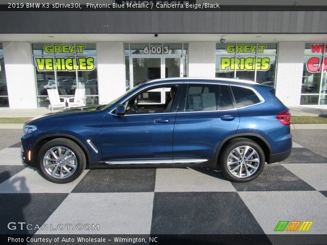 2019 BMW X3 sDrive30i in Phytonic Blue Metallic
