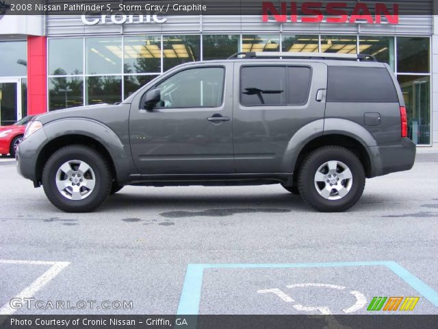 2008 Nissan Pathfinder S in Storm Gray