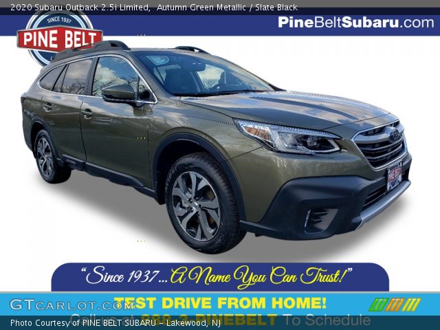 2020 Subaru Outback 2.5i Limited in Autumn Green Metallic