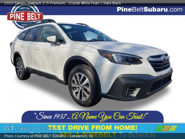2020 Subaru Outback 2.5i Premium in Crystal White Pearl