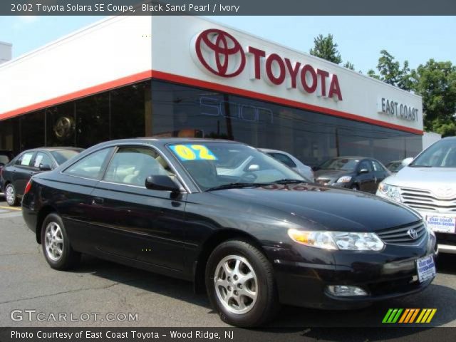 2002 Toyota Solara SE Coupe in Black Sand Pearl