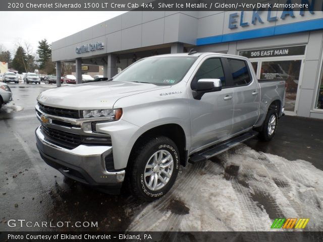 2020 Chevrolet Silverado 1500 LT Crew Cab 4x4 in Silver Ice Metallic