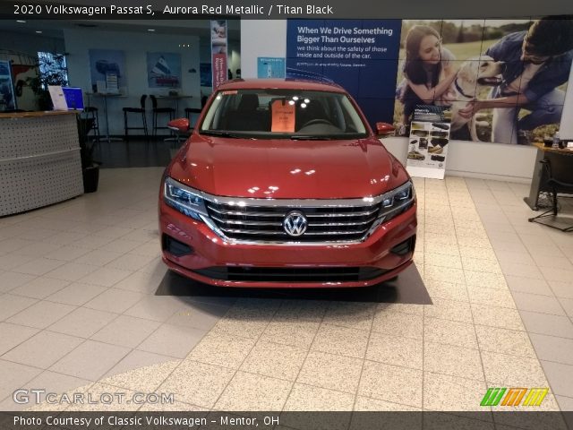 2020 Volkswagen Passat S in Aurora Red Metallic