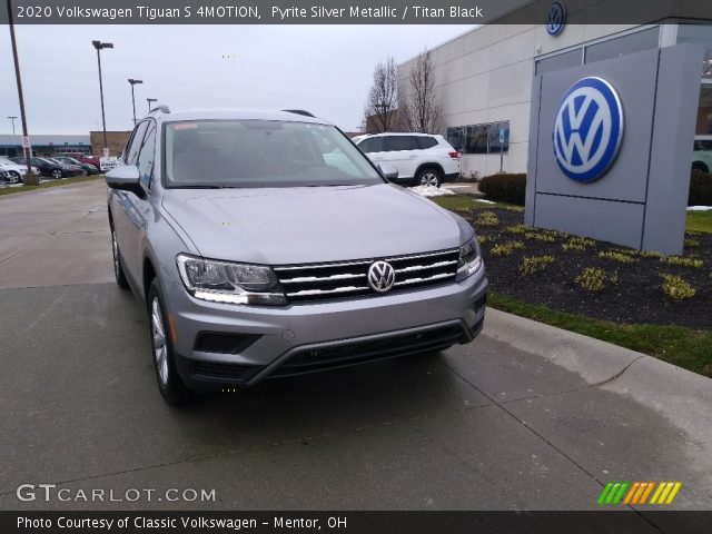 2020 Volkswagen Tiguan S 4MOTION in Pyrite Silver Metallic