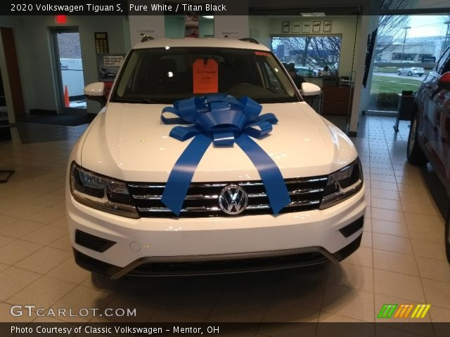 2020 Volkswagen Tiguan S in Pure White