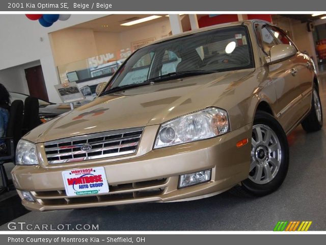 2001 Kia Optima SE in Beige