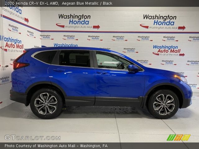 2020 Honda CR-V EX-L AWD in Aegean Blue Metallic