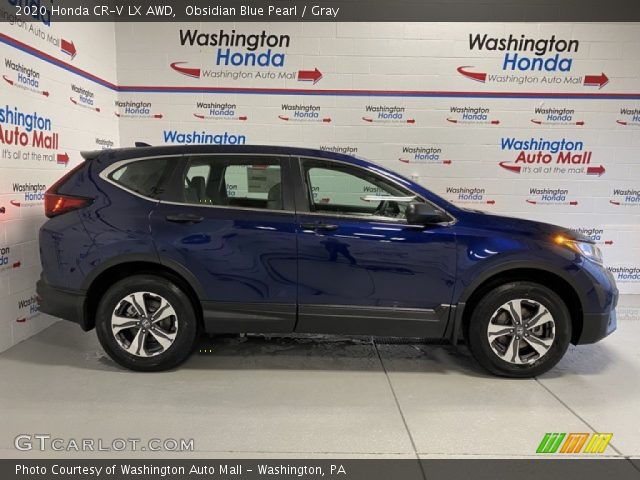 2020 Honda CR-V LX AWD in Obsidian Blue Pearl
