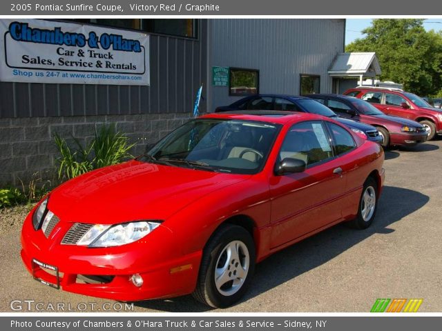 2005 Pontiac Sunfire Coupe in Victory Red