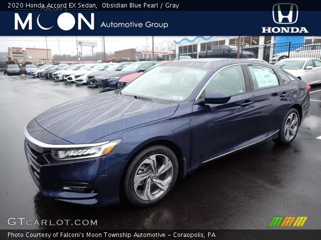 2020 Honda Accord EX Sedan in Obsidian Blue Pearl