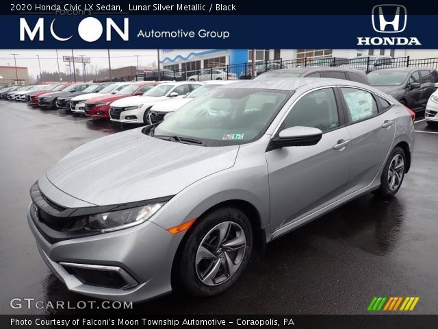 2020 Honda Civic LX Sedan in Lunar Silver Metallic