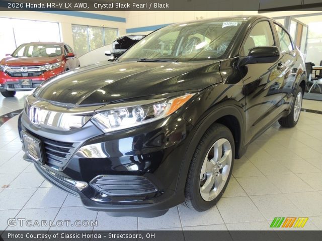 2020 Honda HR-V LX AWD in Crystal Black Pearl