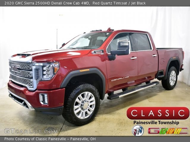 2020 GMC Sierra 2500HD Denali Crew Cab 4WD in Red Quartz Tintcoat