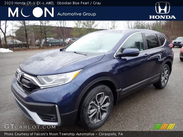 2020 Honda CR-V EX-L AWD in Obsidian Blue Pearl