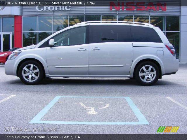 2007 Nissan Quest 3.5 SE in Silver Mist Metallic
