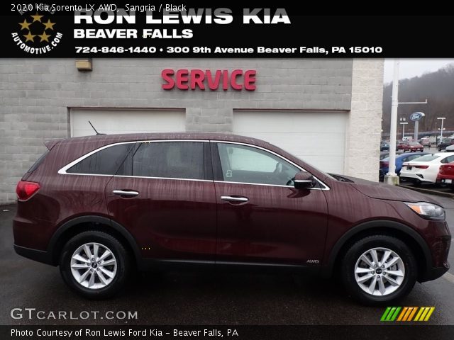 2020 Kia Sorento LX AWD in Sangria