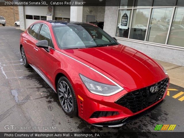 2020 Hyundai Sonata SEL in Calypso Red